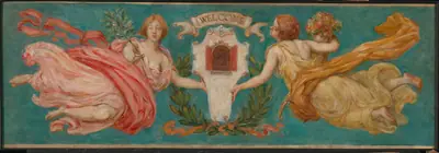 Study for Mural at Hotel Manhattan, "Peace and Plenty"