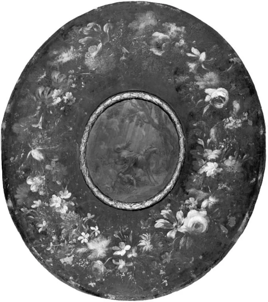 Saul på vejen til Damaskus by Johann Sigismund Ebert