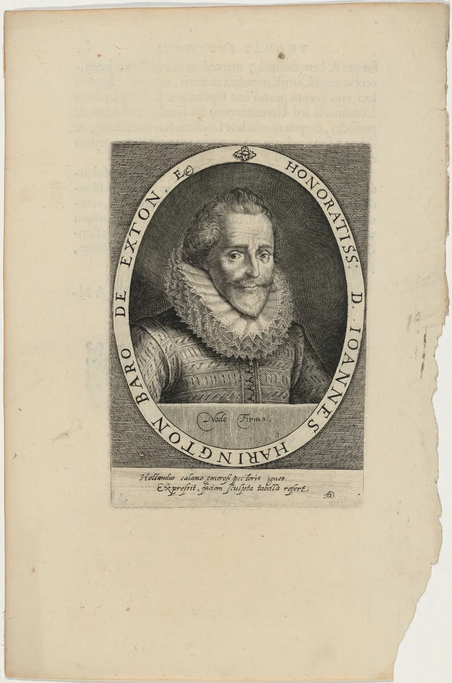 John Harington, First Baron of Exton by Magdalena van de Passe