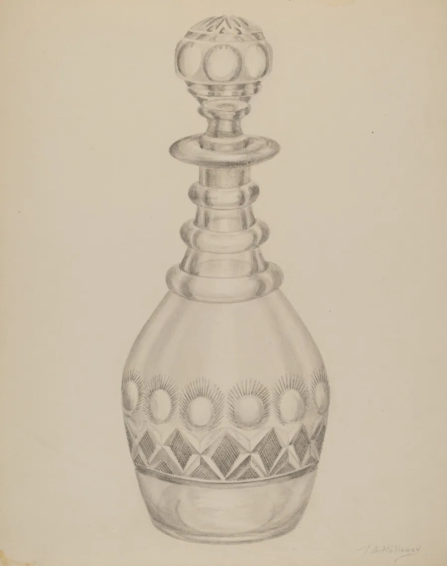 Decanter by Thomas Holloway