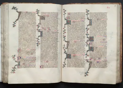 The Gotha Missal:  Fol. 95v, Text