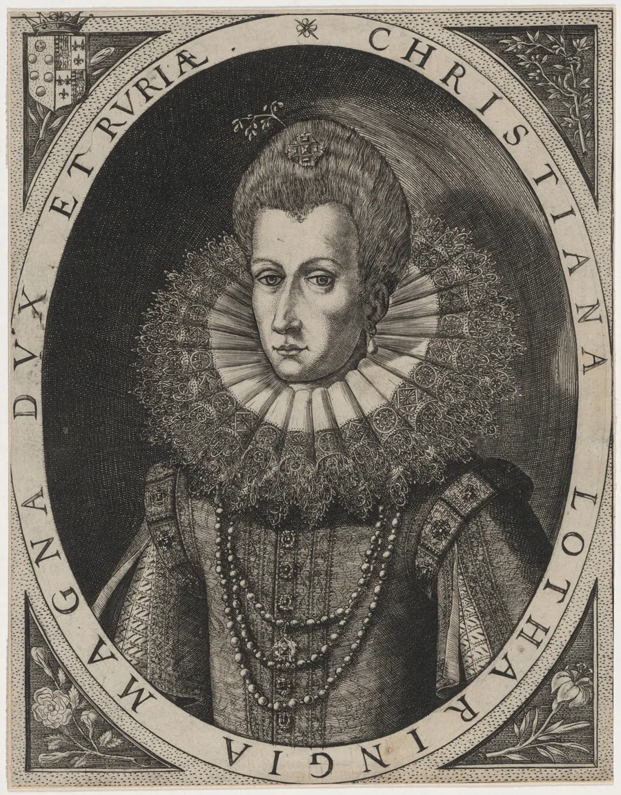 Christiana Lotharingia (Christine de Lorraine) by Unknown 19th Century