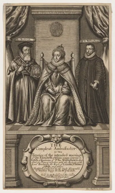 Title Page to Sir Dudly Digges, The Compleat Ambassador