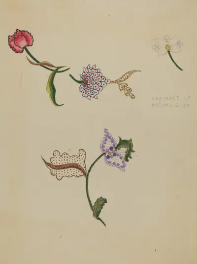 Crewel Embroidery