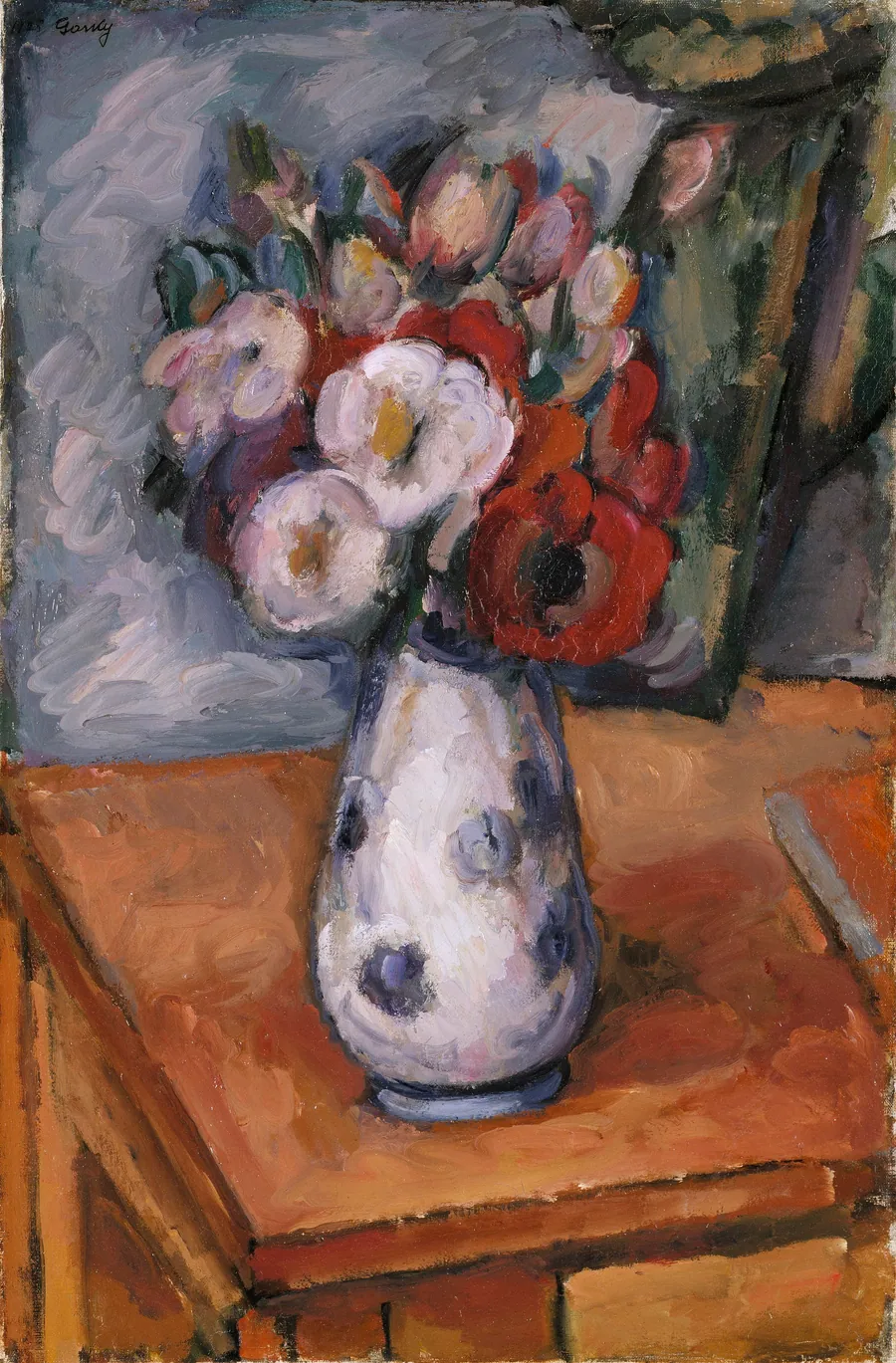 Still Life of Flowers by Arshile Gorky, born Van Province, Ottoman Empire (now Turkey) 1904-died Sherman, CT 1948