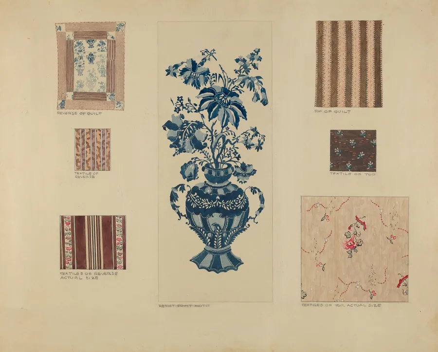 Patchwork Quilt by Millia Davenport