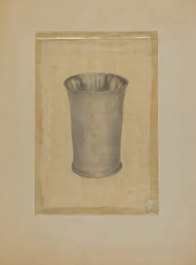 Pewter Beaker