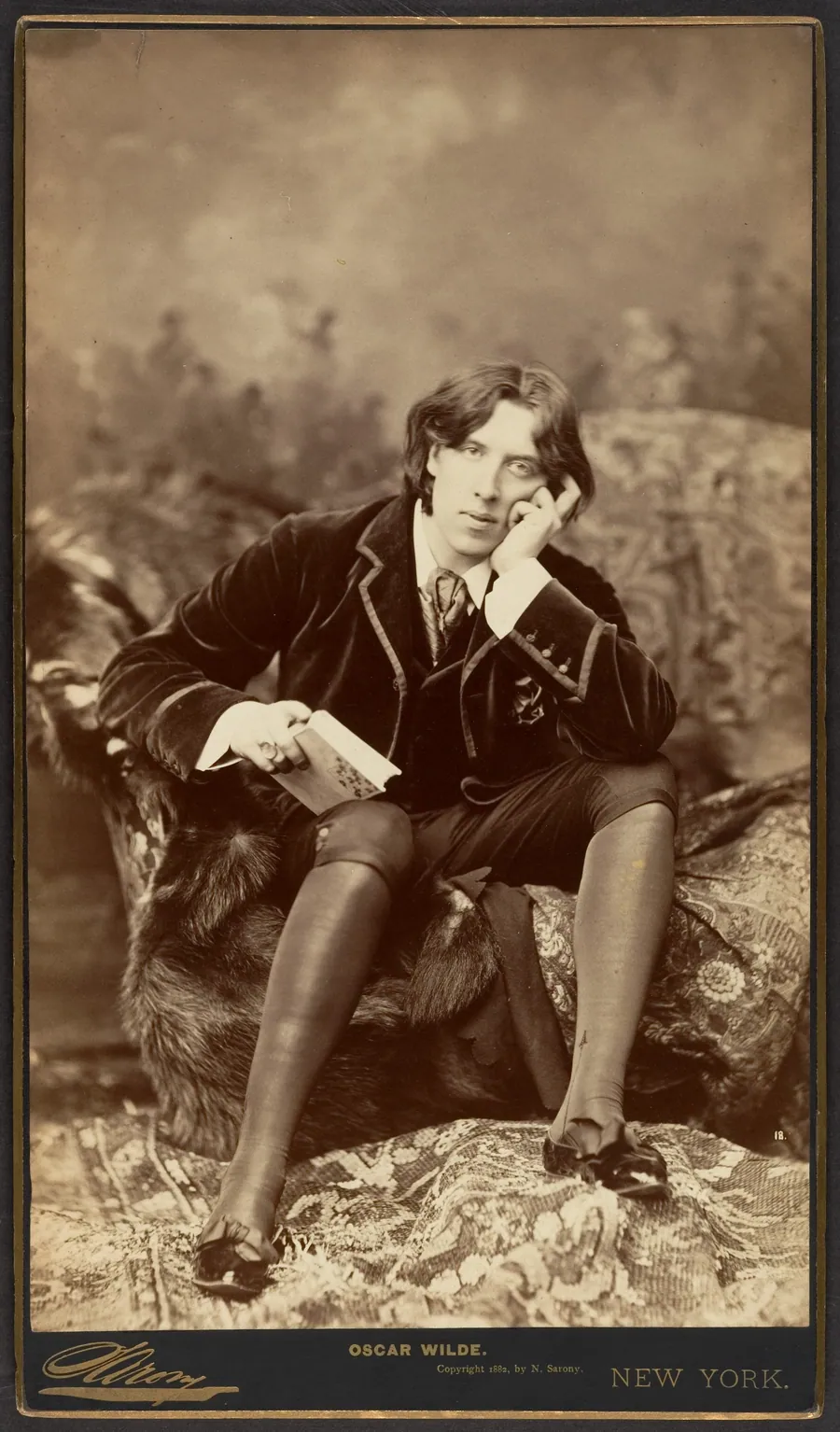 Oscar Wilde by Napoleon Sarony