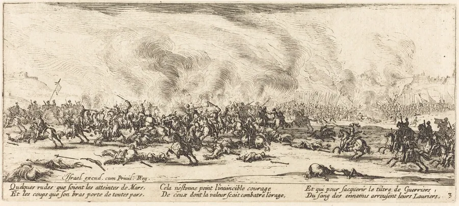 The Battle by Jacques Callot