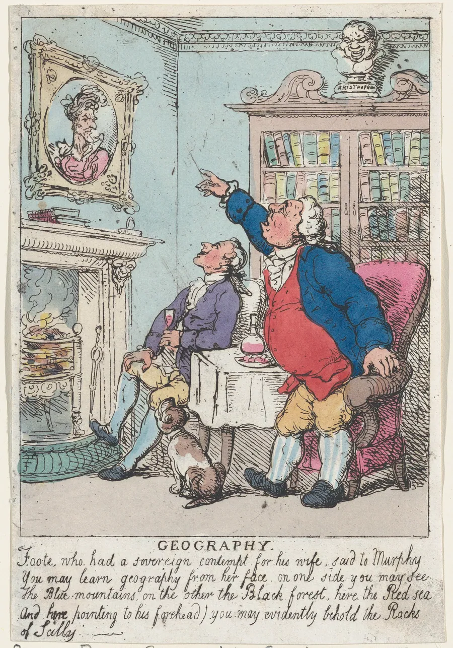 Geography by Thomas Rowlandson