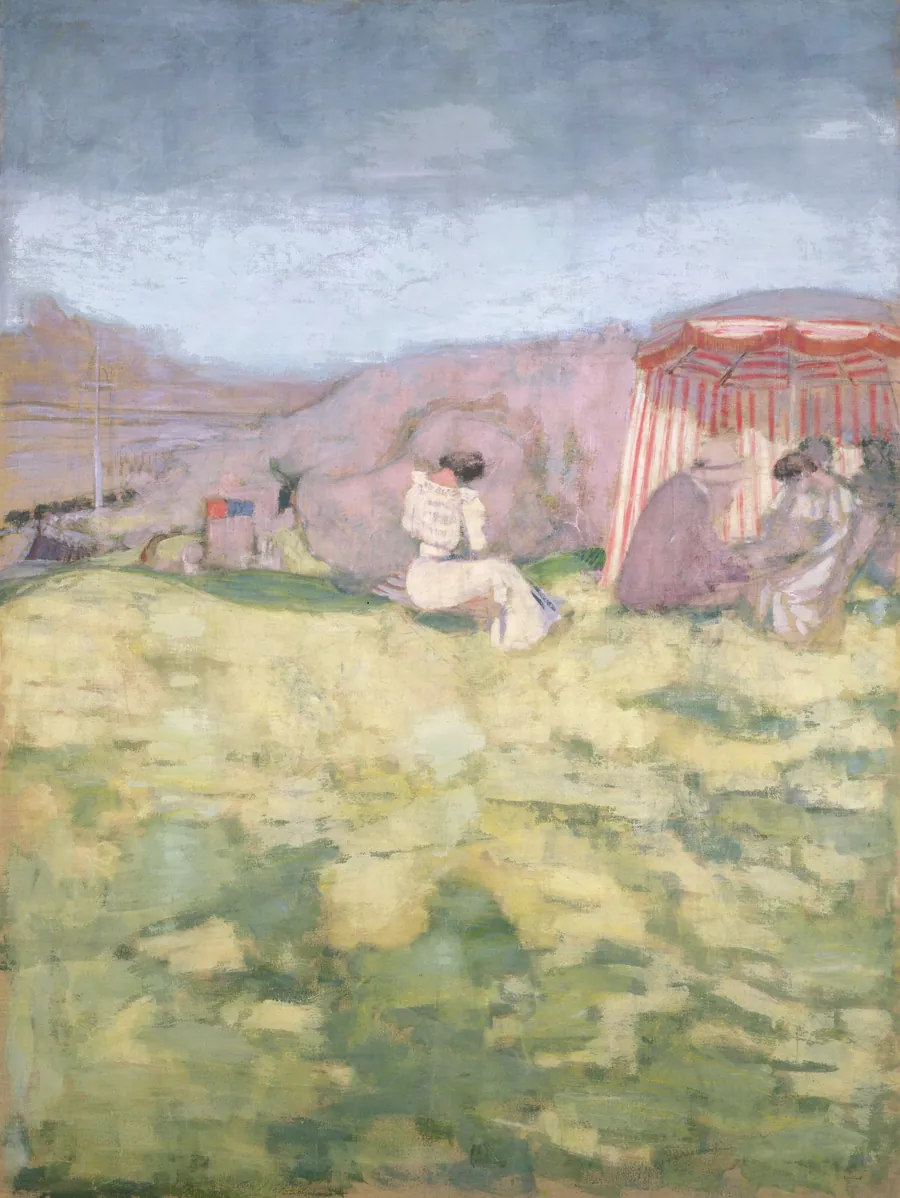 On the Beach by Edouard Vuillard