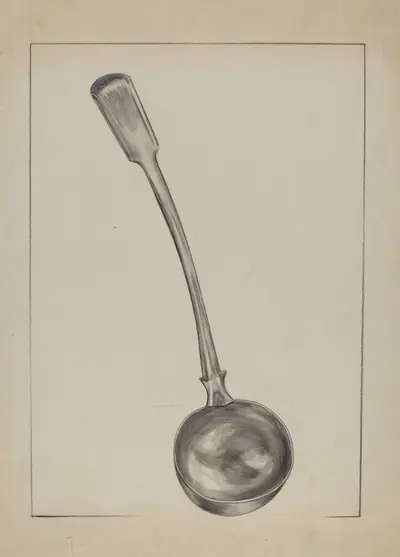 Pewter Ladle