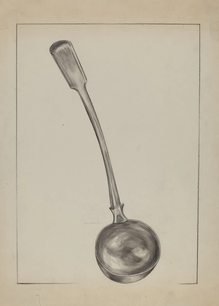 Pewter Ladle by Matthew Mangiacotti