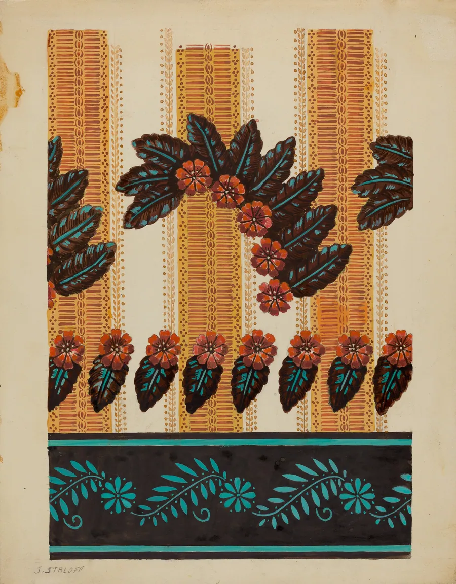Wall Paper Border by Jack Staloff