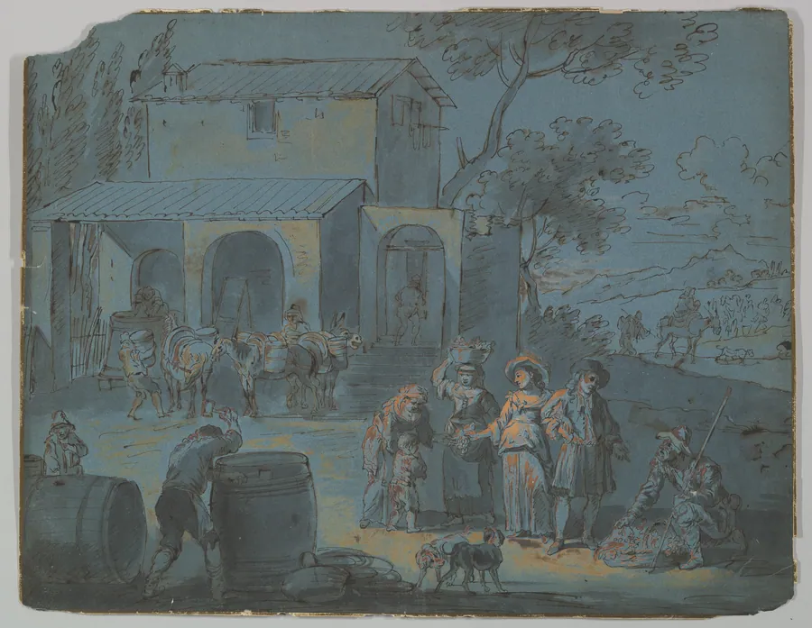 Autumn by Anonymous, Netherlandish, 17th century