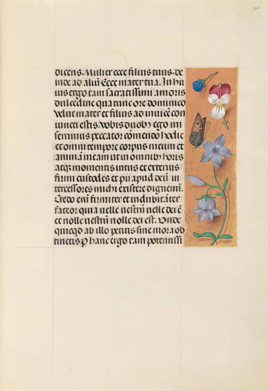 Hours of Queen Isabella the Catholic, Queen of Spain:  Fol. 263r by Master of the First Prayerbook of Maximillian