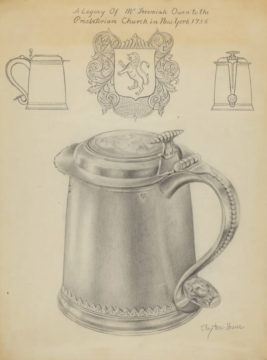 Silver Tankard by Clayton Braun