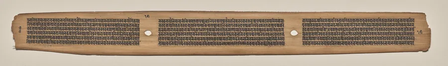 Text, Folio 15 (verso), from a Manuscript of the Perfection of Wisdom in Eight Thousand Lines (Ashtasahasrika Prajnaparamita-sutra)