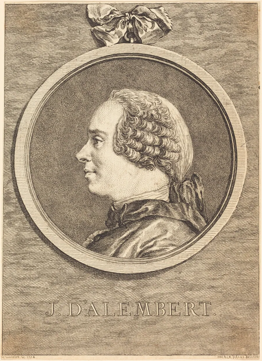 J. D'Alembert by Claude Henri Watelet