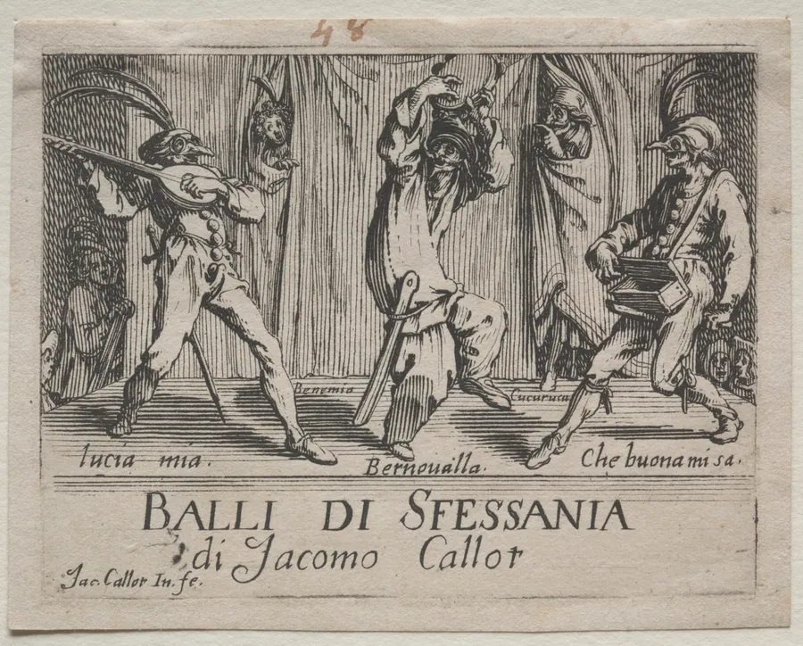 Frontispiece by Jacques Callot