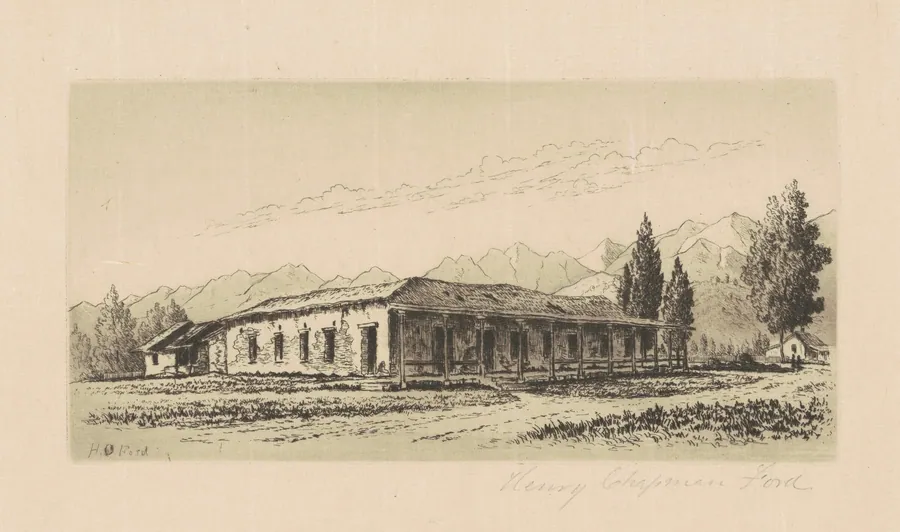 Aguirre House (Santa Barbara) by Henry Chapman Ford