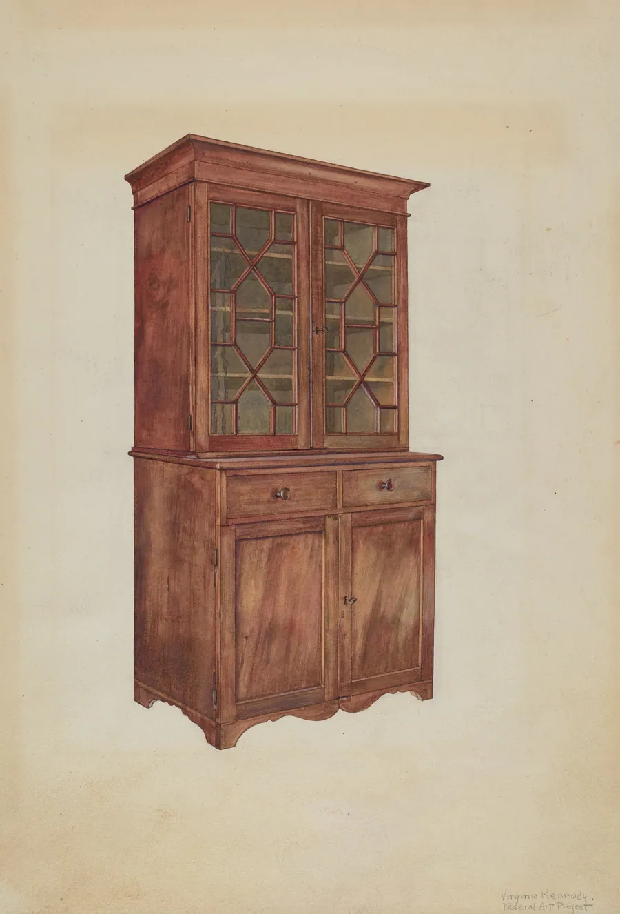 Cupboard by Virginia Kennady