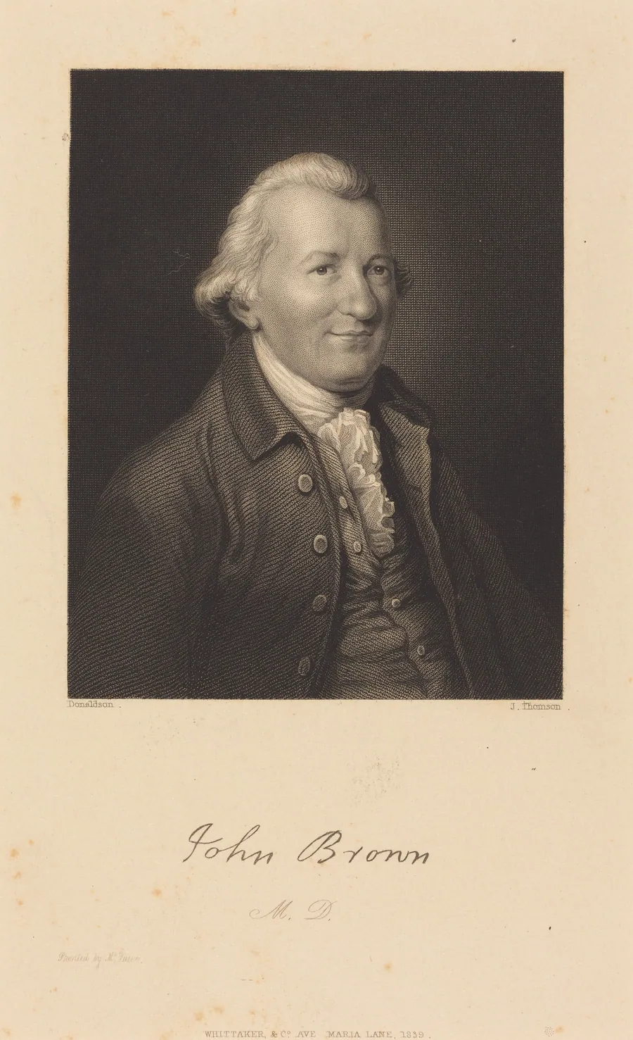 John Brown, M.D. by James Thomson