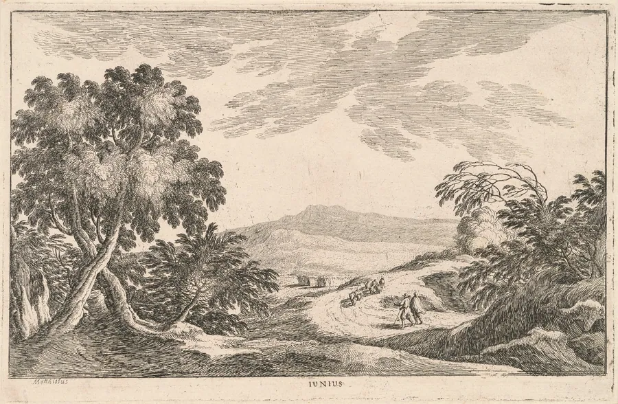 Iunius (June) by Ludovico Mattioli