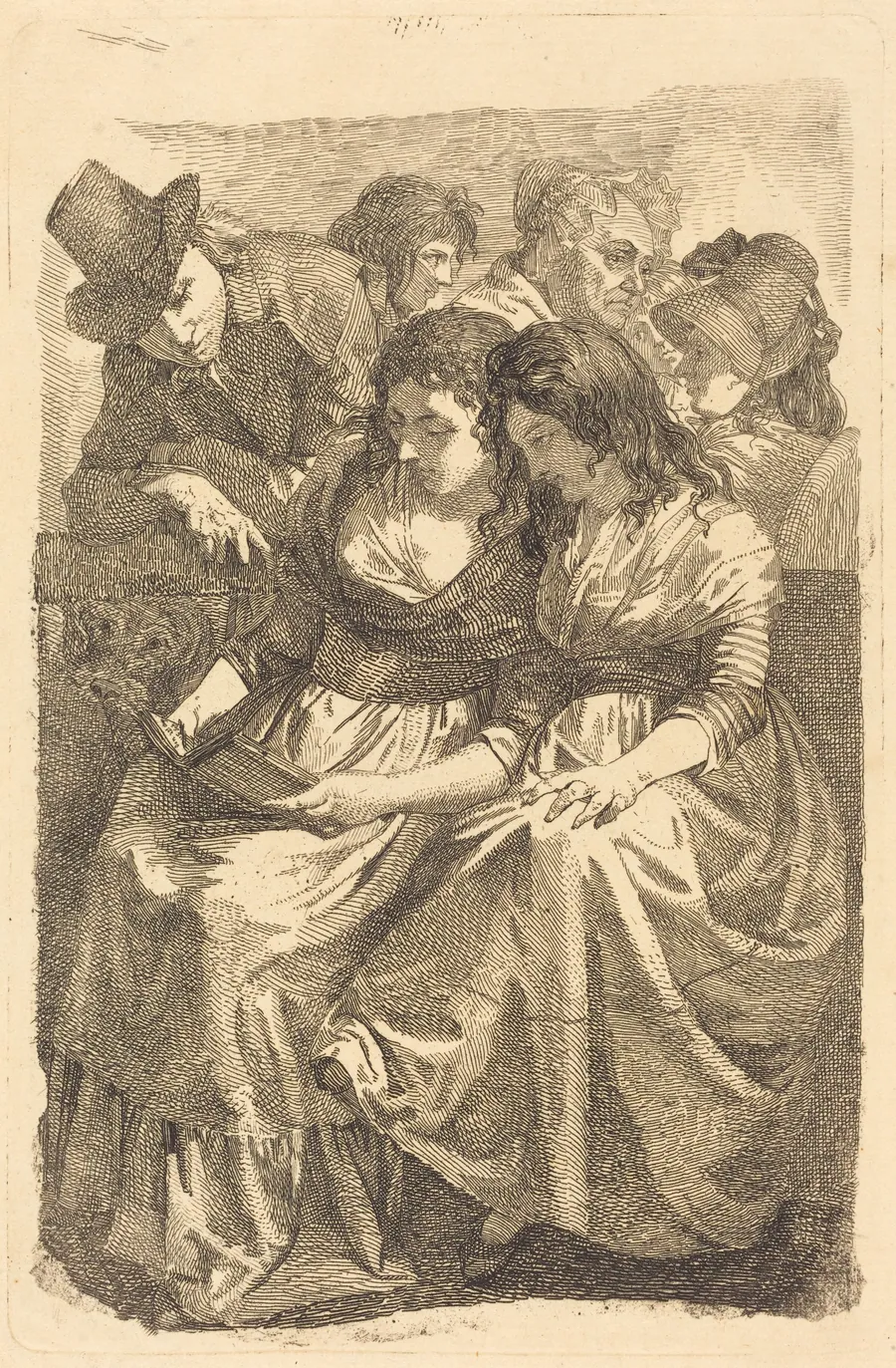 Schadow and His Family by Johann Gottfried Schadow