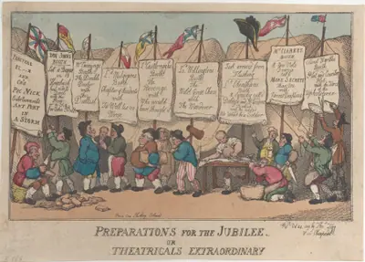 Preparations for the Jubilee or Theatricals Extraordinary