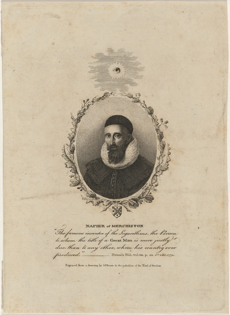 Napier of Merchiston, Inventor of Logarithms by Unknown 19th Century