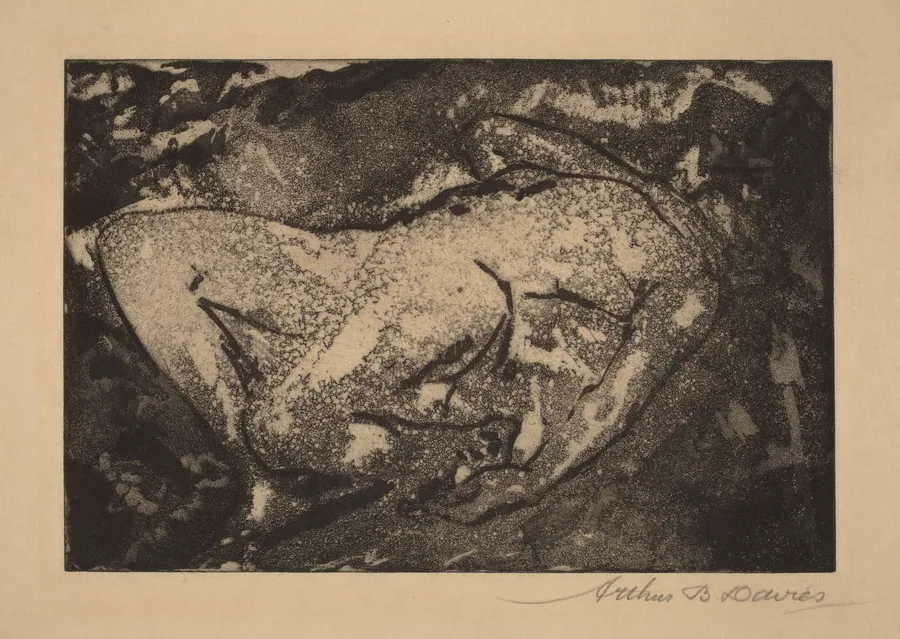 Tragic Figure by Arthur B. Davies
