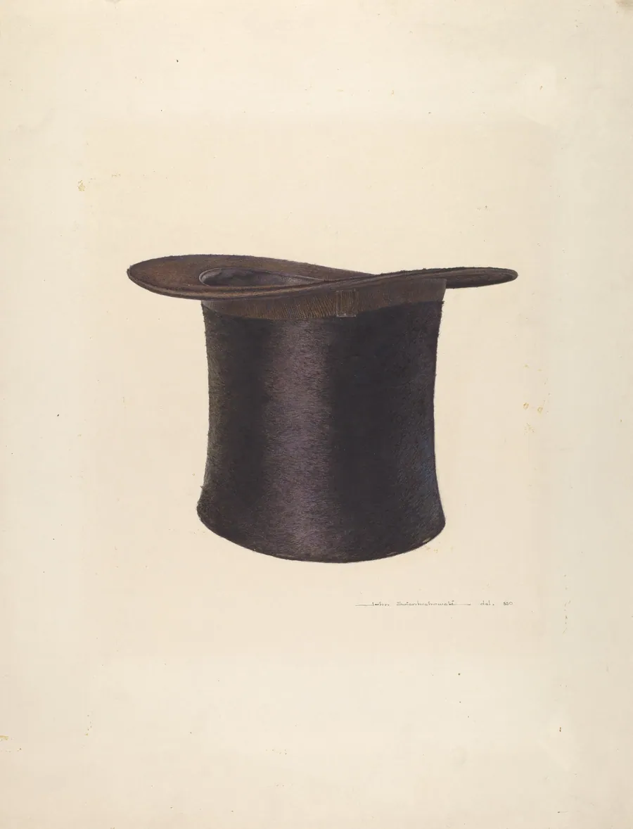 High Silk Hat by John Swientochowski