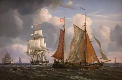 Sejlende og krydsende skibe, Øresund