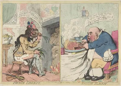 French Liberty – British Slavery