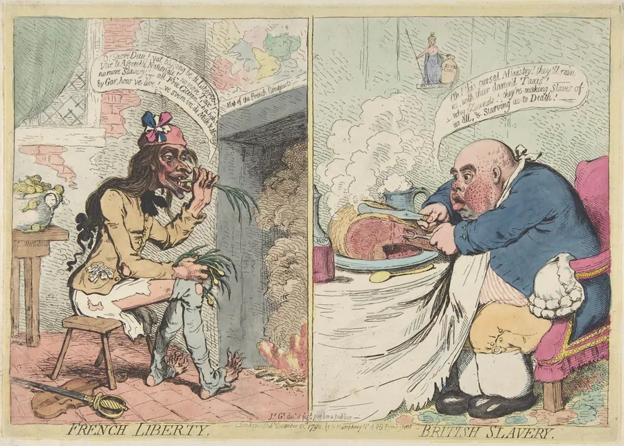 French Liberty – British Slavery by Hannah Humphrey