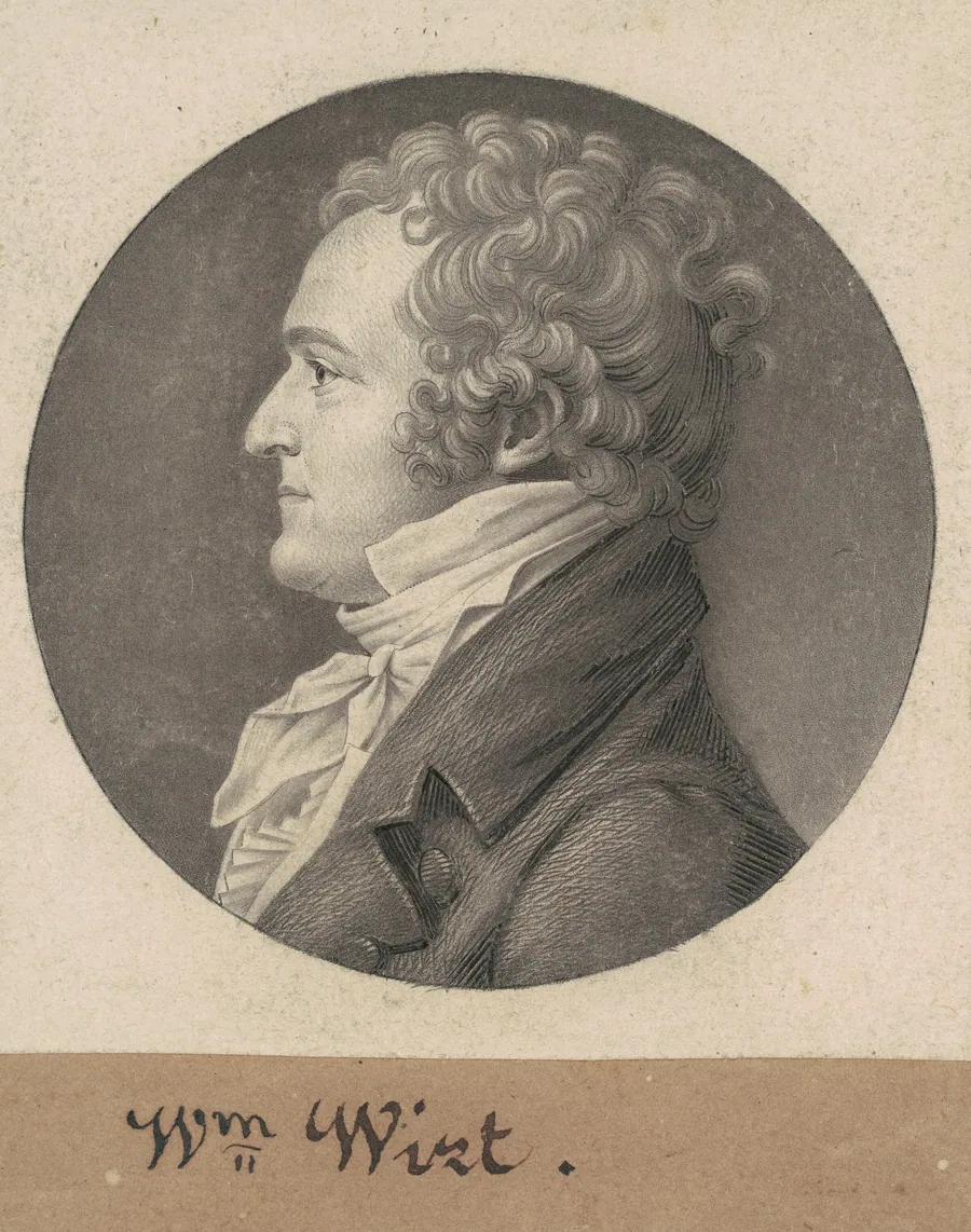 William Wirt by Charles B. J. Févret de Saint-Mémin