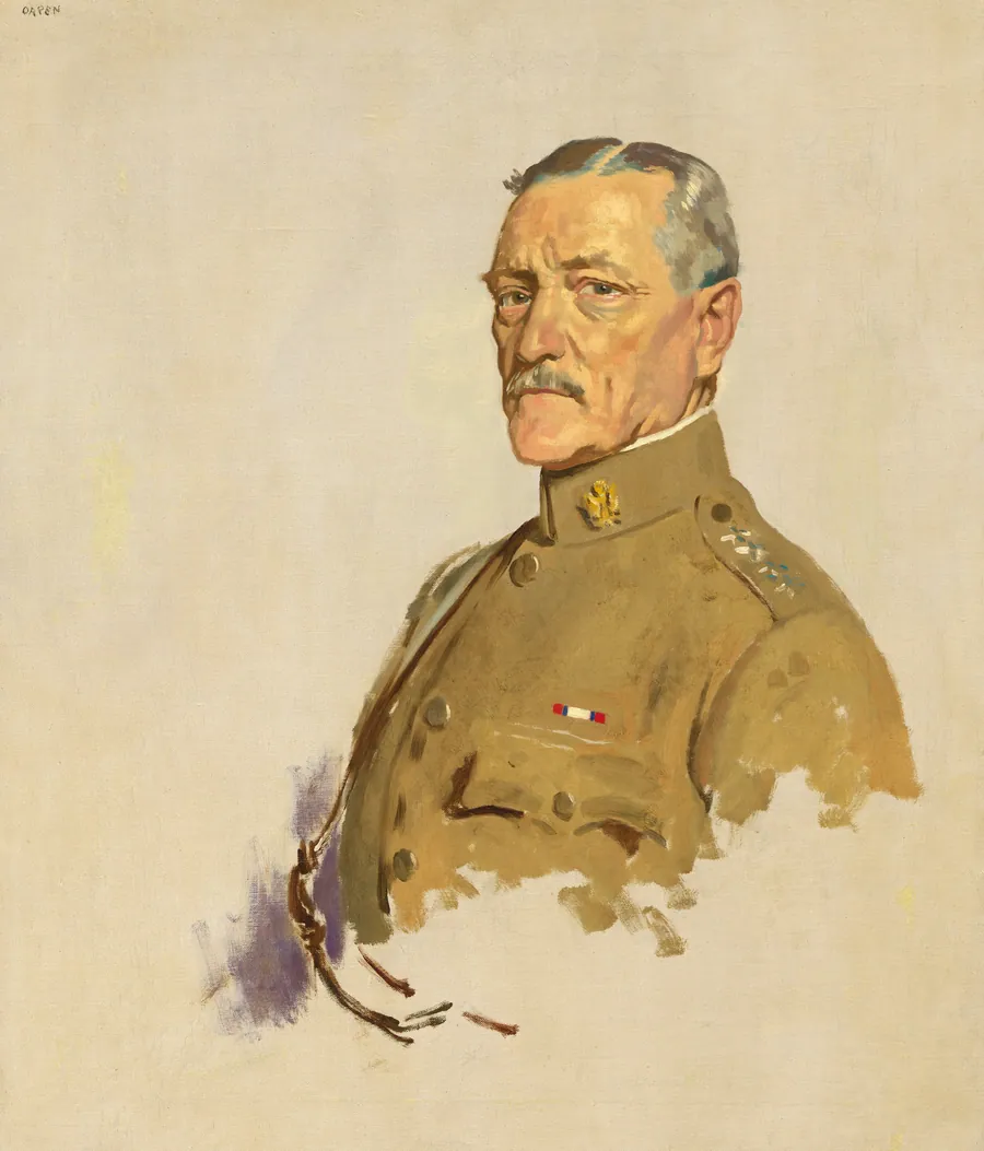 John Joseph Pershing by Sir William Newenham Montague Orpen, 27 Nov 1878 - 29 Sep 1931