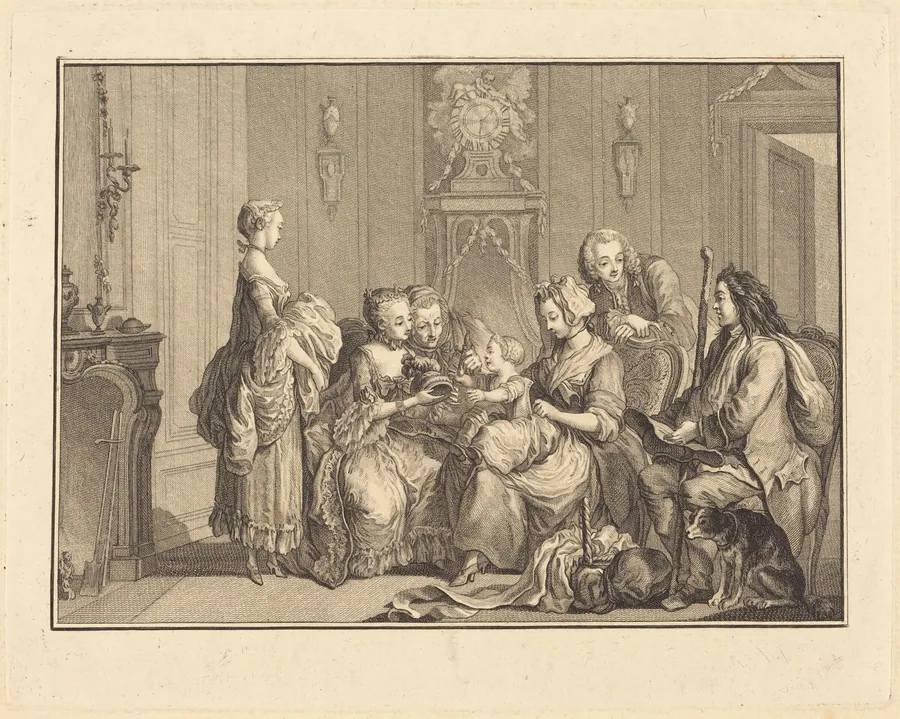 Le belle nourrice by Joseph de Longueil