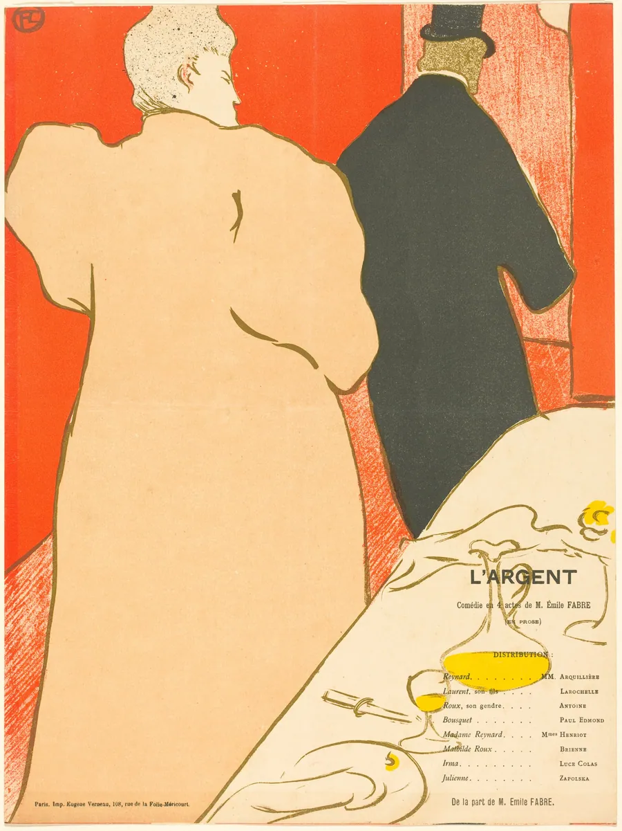 L'Argent by Henri de Toulouse-Lautrec