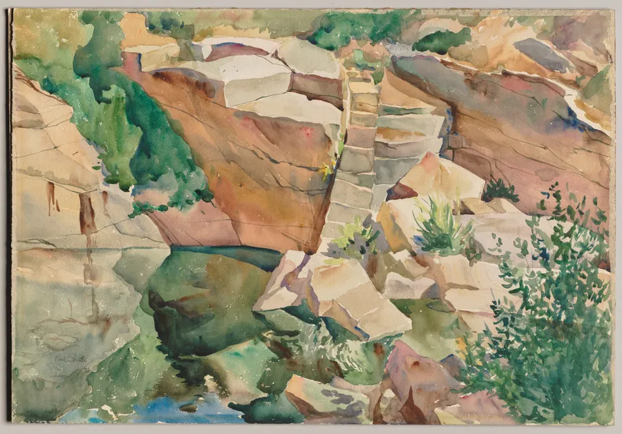 Quarry Reflections by Paul Shively