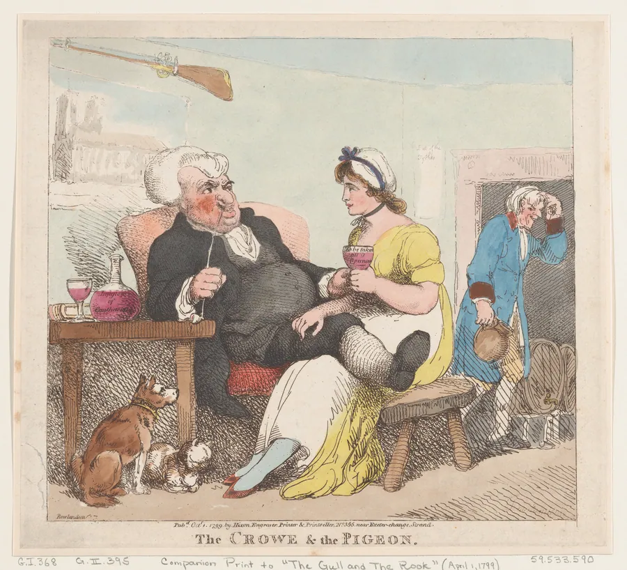 The Crowe & The Pigeon by Robert Hixon