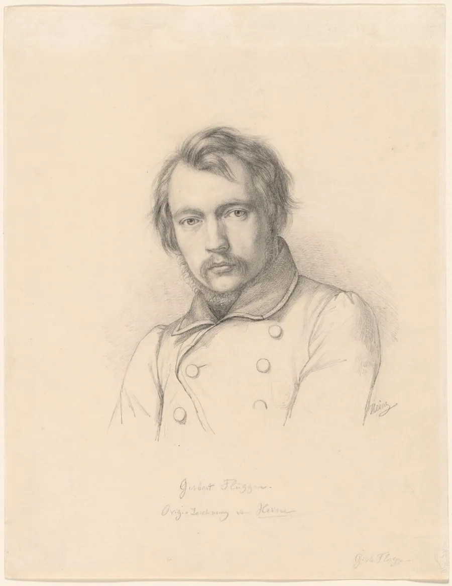 Gisbert Flüggen by Wilhelm Joseph Heine
