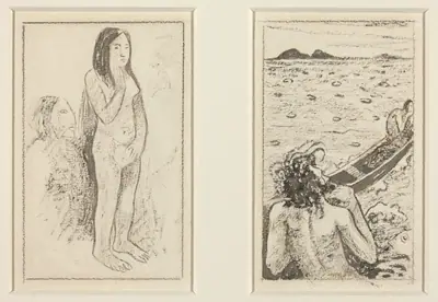 Parau No Te Varau Ino (left); Tahitian Legend (right)
