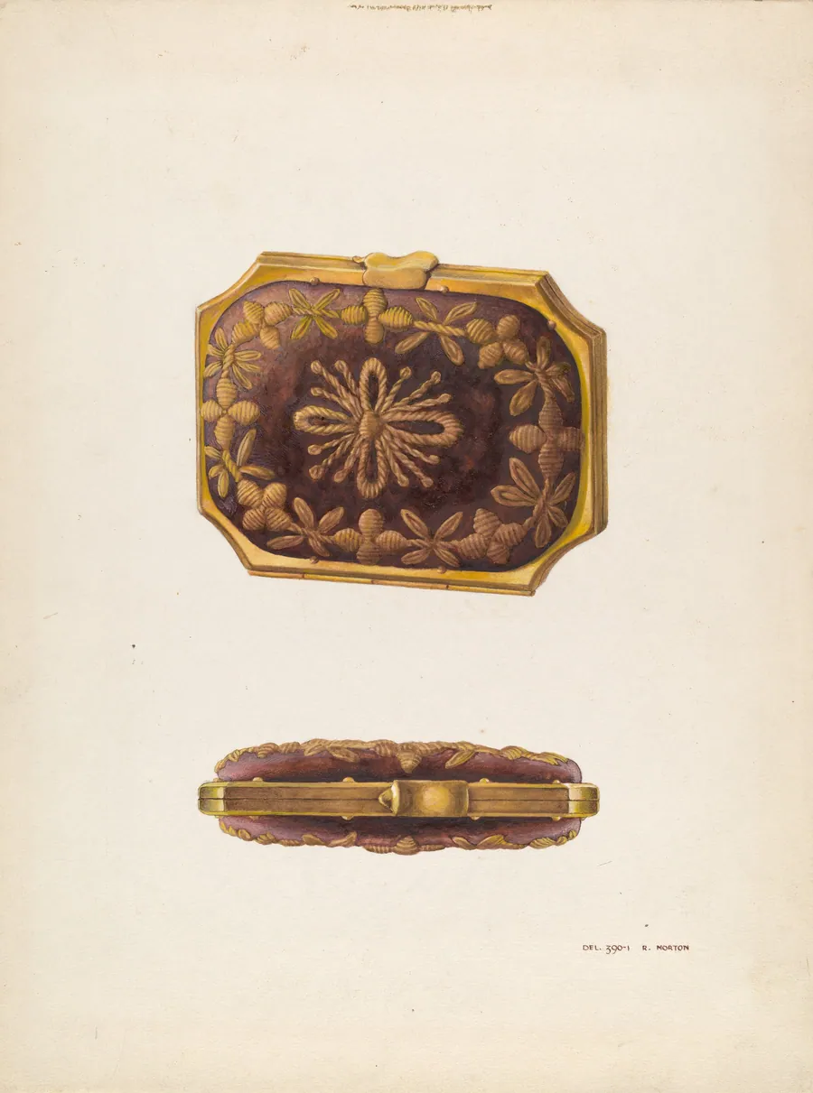 Gold Purse by Ralph Morton