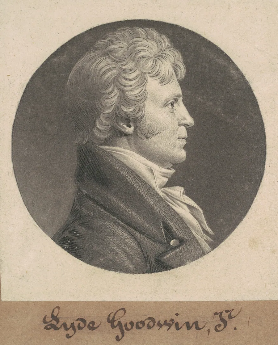 Nicholas Brice by Charles B. J. Févret de Saint-Mémin