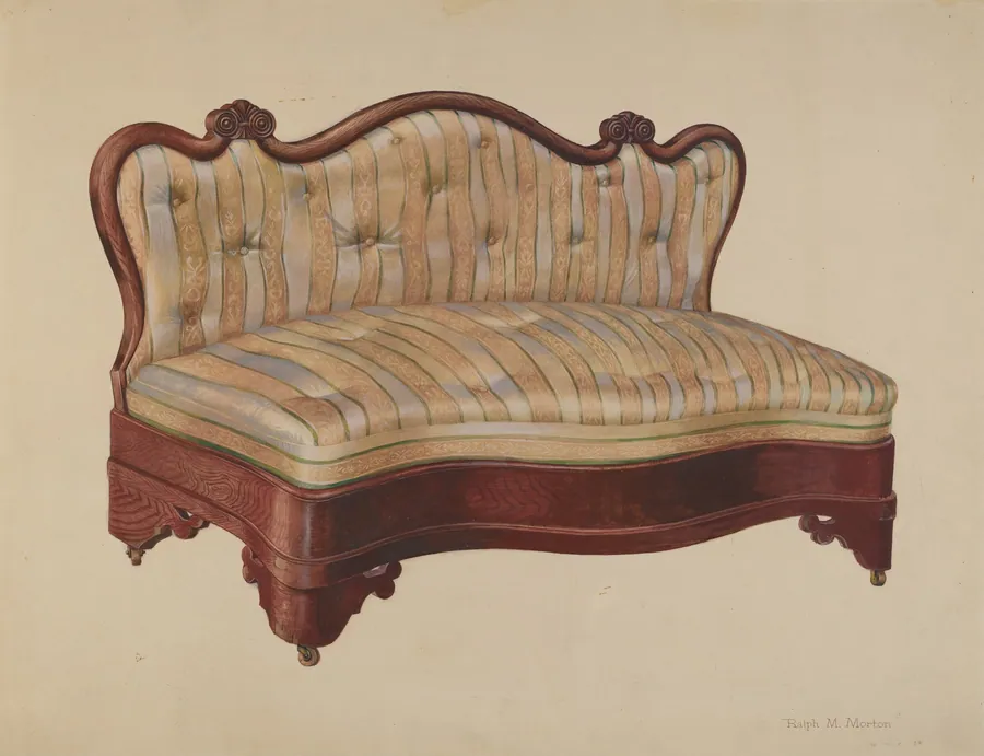 Love Seat by Ralph Morton