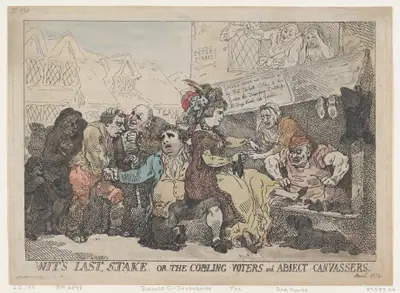 Wit's Last Stake, or the Cobbling Voters and Abject Canvassers