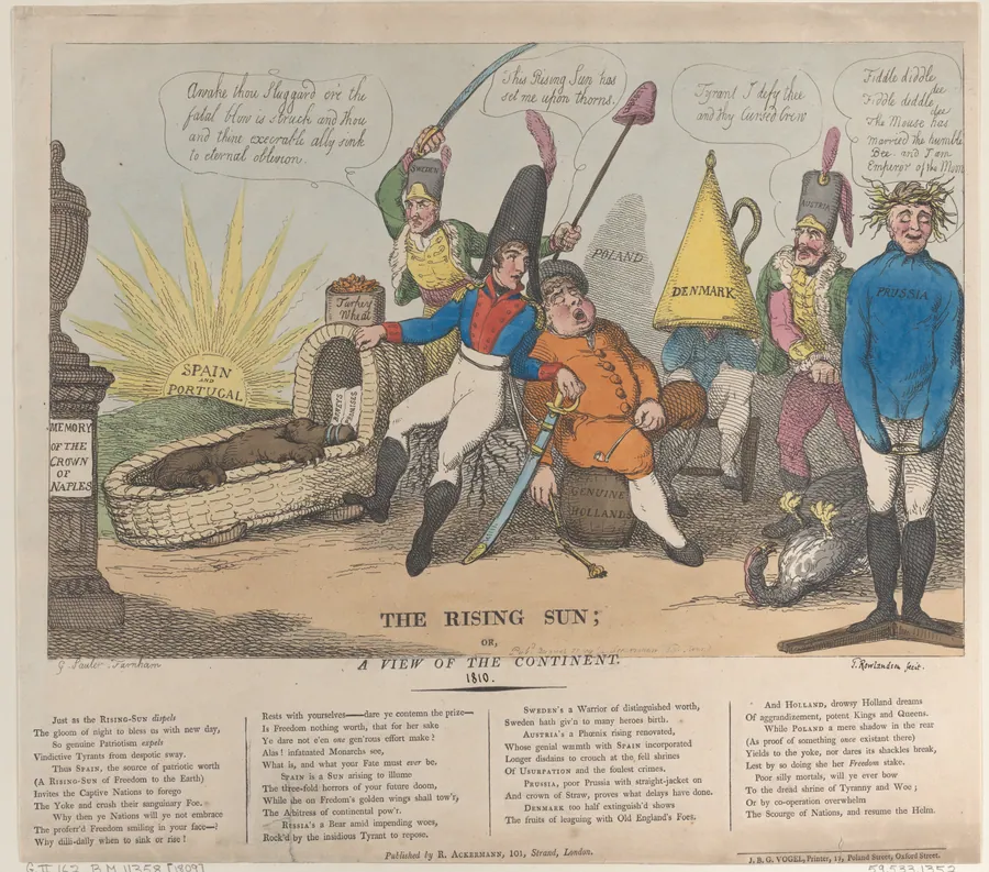 The Rising Sun; Or, A View of the Continent by Francis II, Holy Roman Emperor