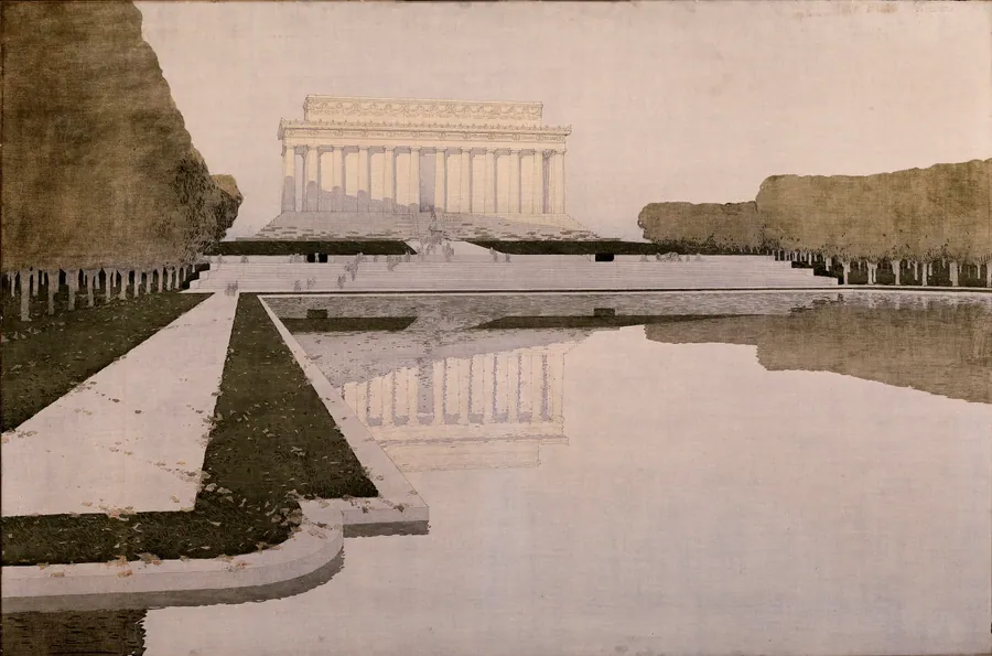 (Lincoln Memorial) by Unidentified